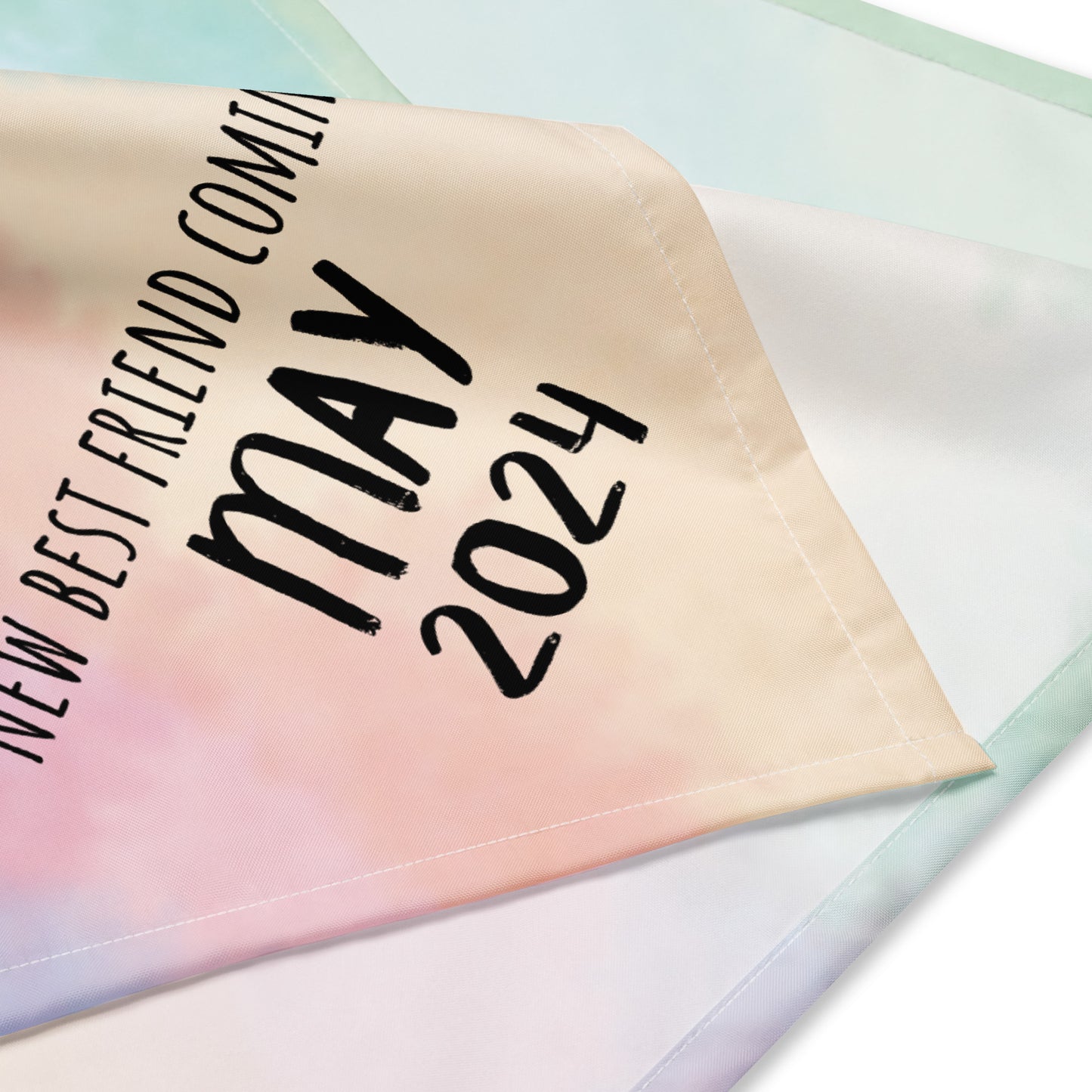 May 2024 Baby Announcement All-over print bandana