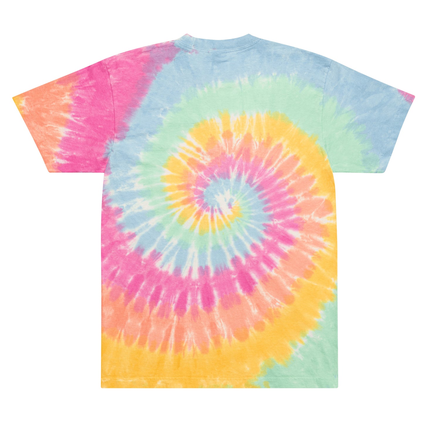 Fur Mama Oversized Tie-dye t-shirt