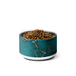 Green & Gold Marble Print Pet bowl