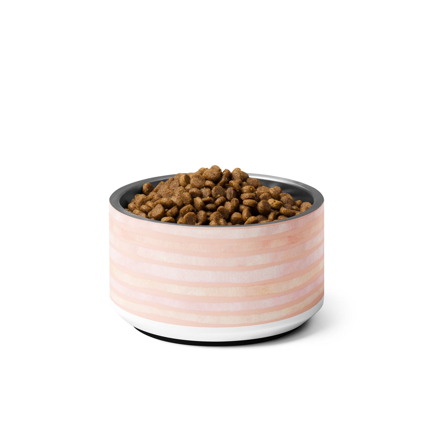 Striped Pet Bowl