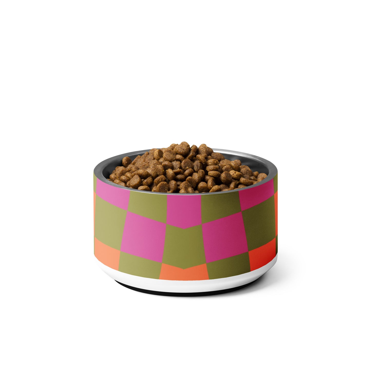 Checkered Pet bowl