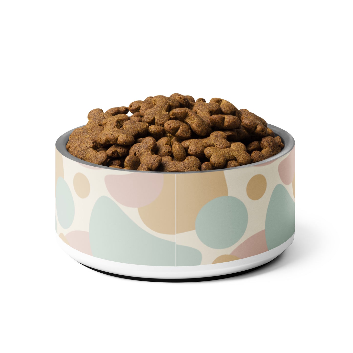 Neutral Spotted Pet bowl