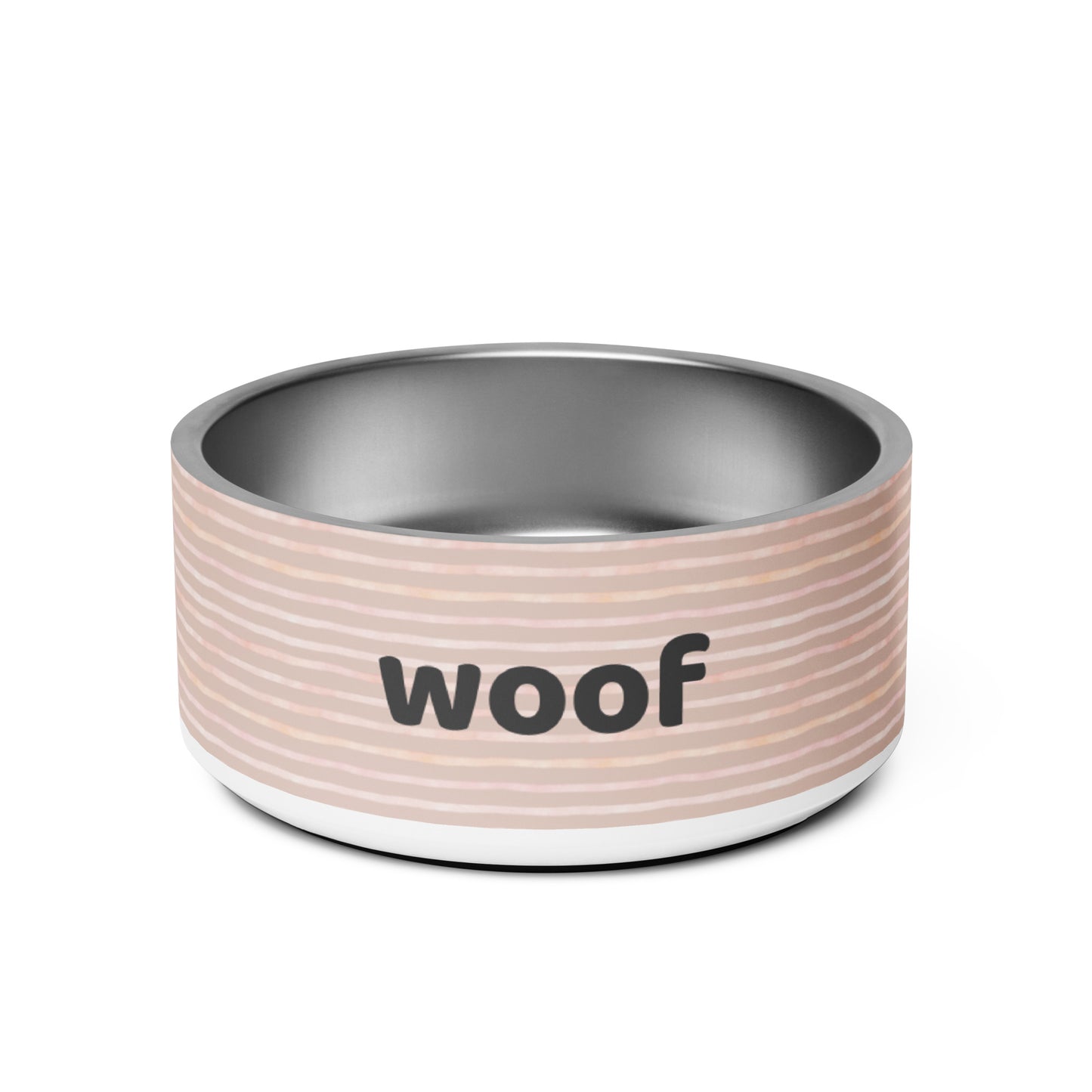 Striped Pet bowl