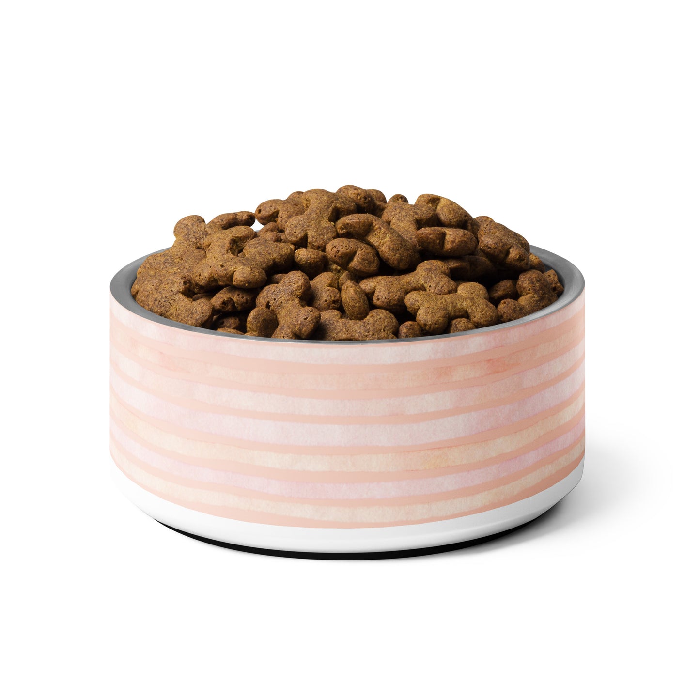 Striped Pet Bowl