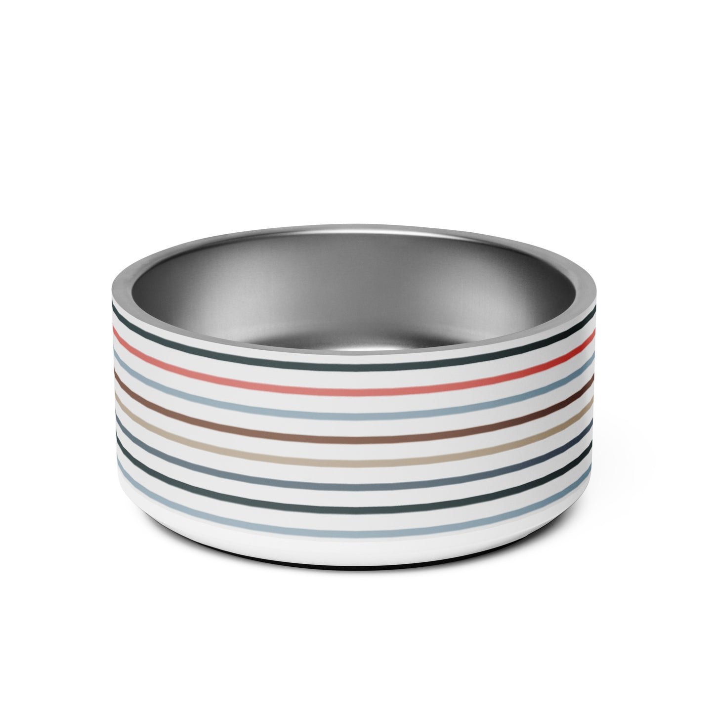 Striped Pet bowl