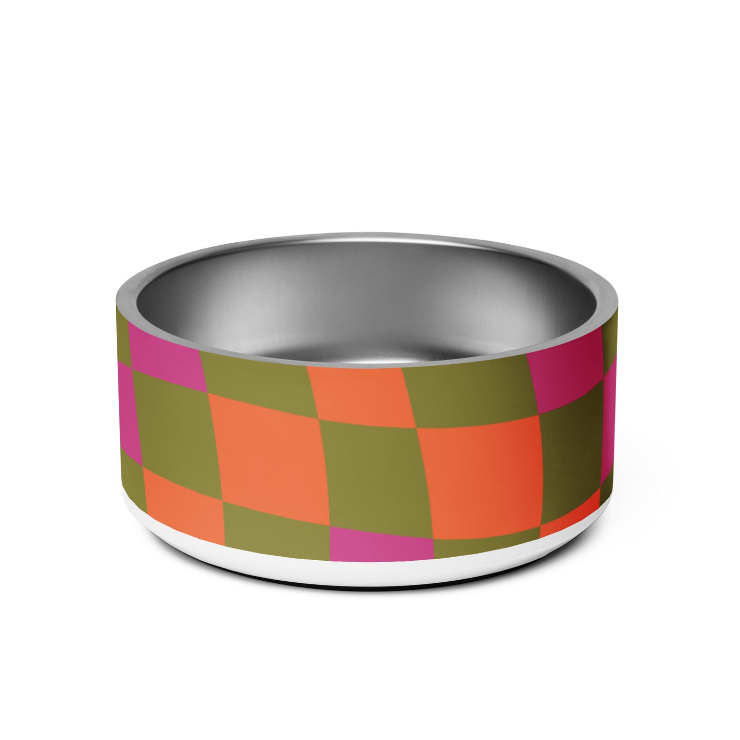 Checkered Pet bowl