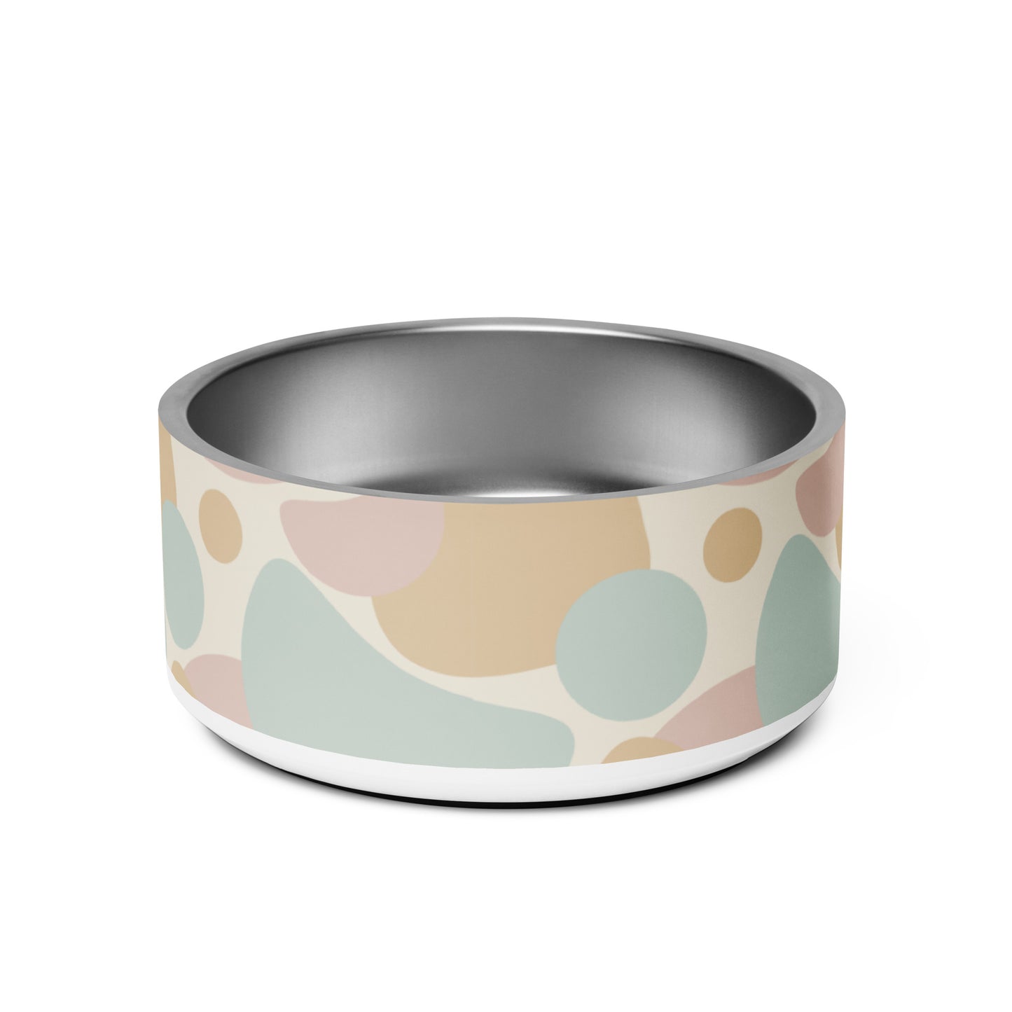 Neutral Spotted Pet bowl