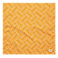 Herring'bone' Print Pet Bandana - In Yellow