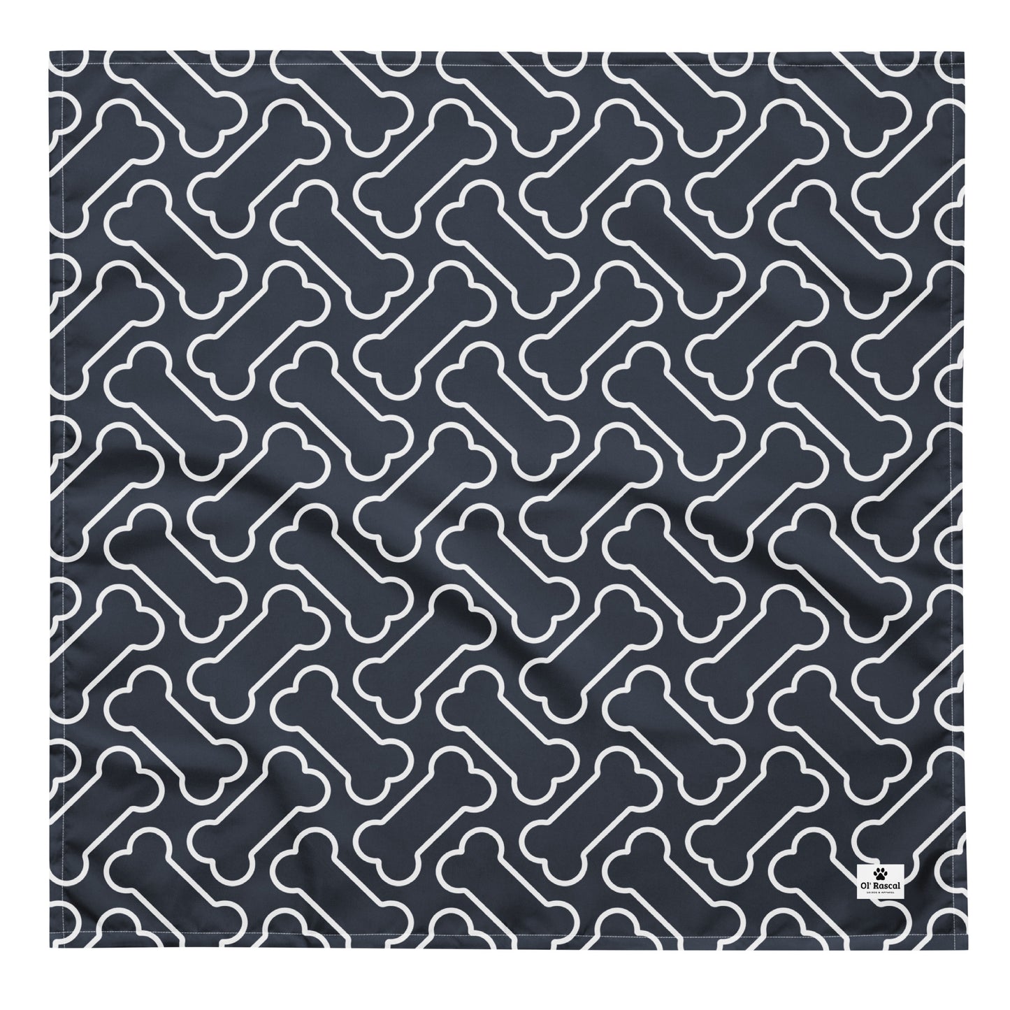 Bone All-over print Pet bandana