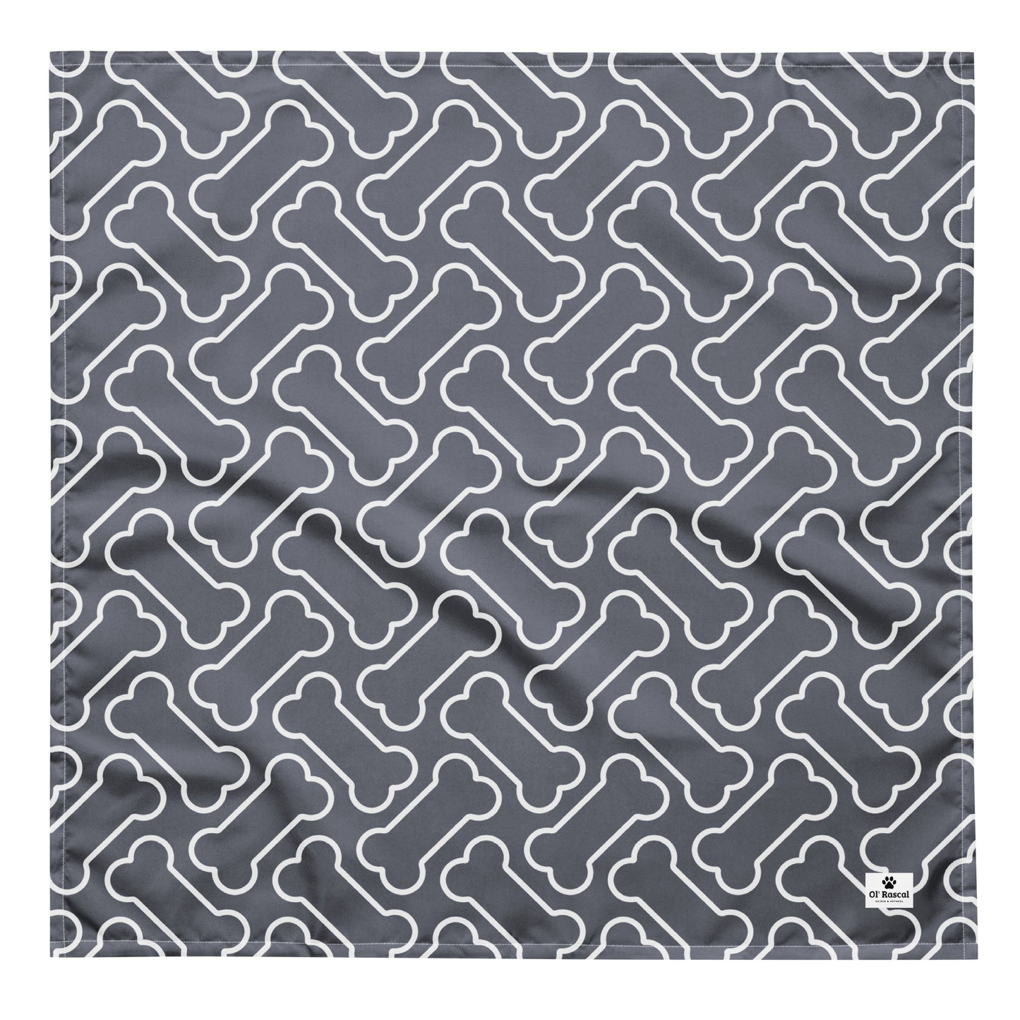 Bone All-over print Pet bandana