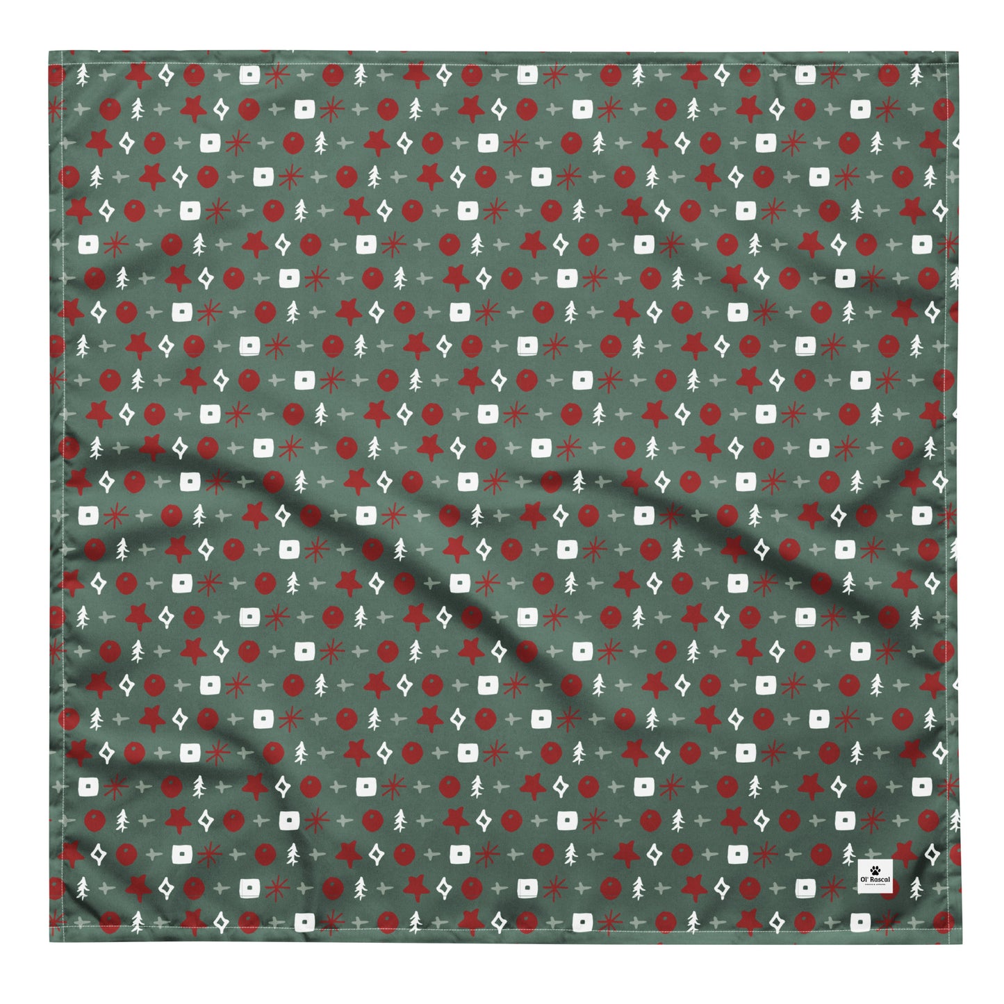 Holiday All-over print bandana