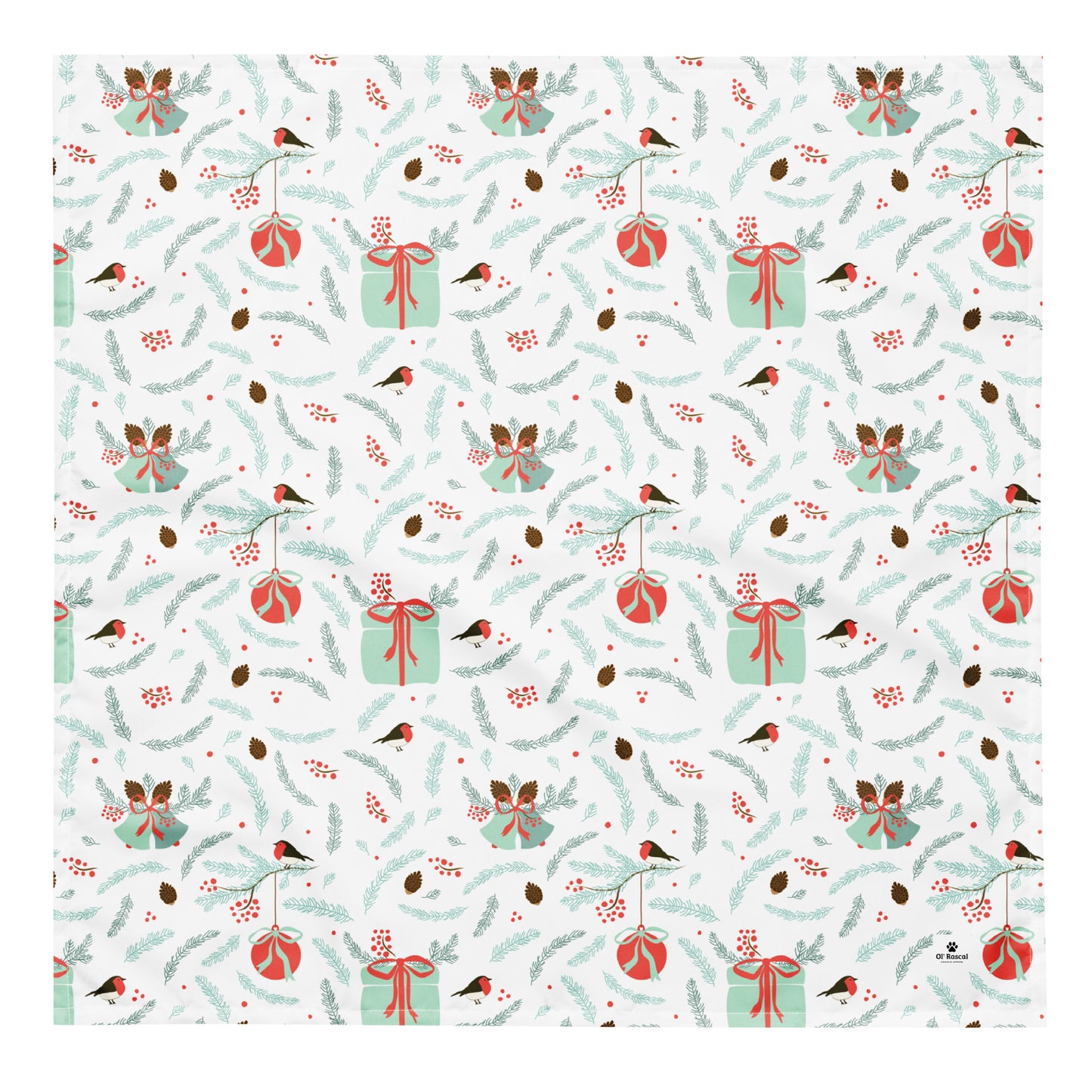 Holiday All-over print bandana