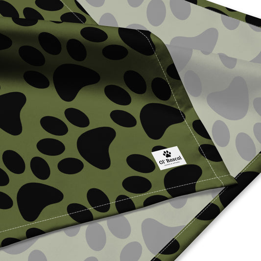 Big Paw All-over print Pet bandana