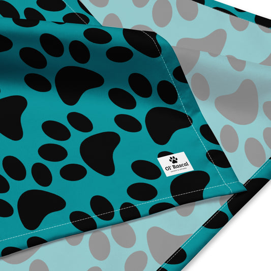 big paw All-over print pet bandana