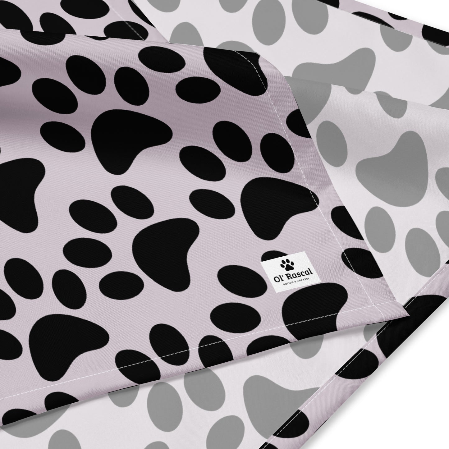 Big paw All-over print pet bandana