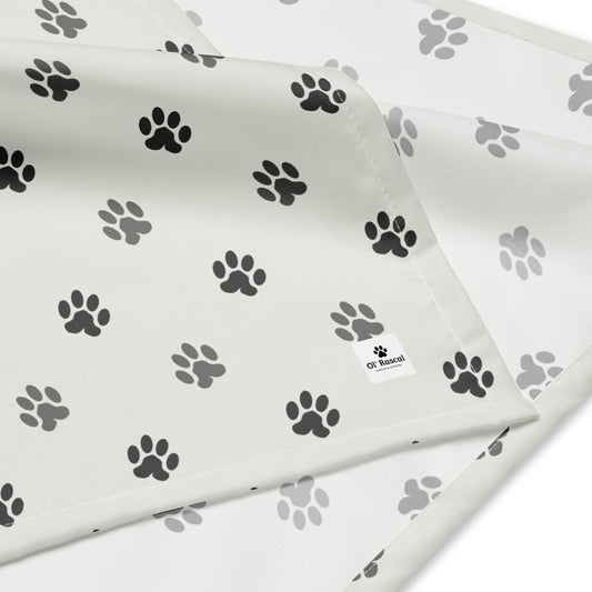 Small Paw All-over print bandana