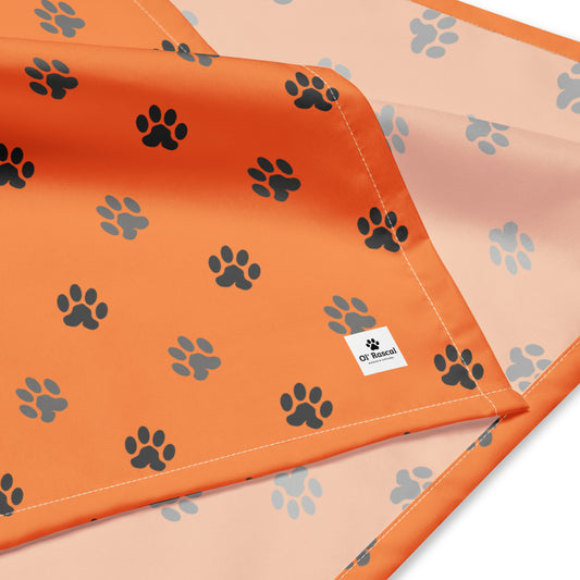 Small Paw All-over print bandana