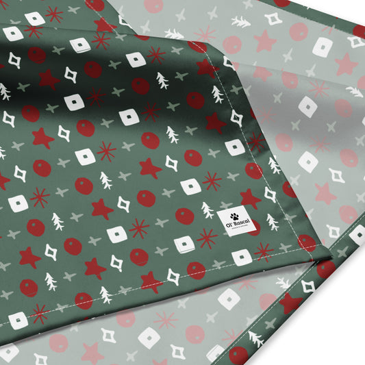 Holiday All-over print bandana