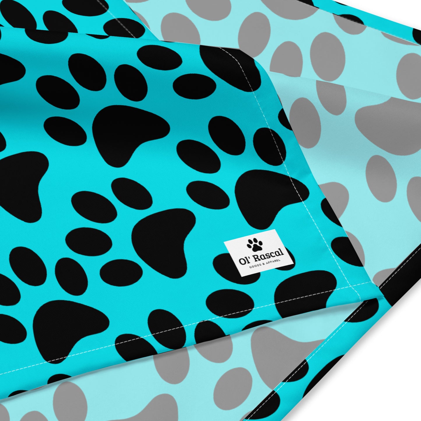 Big paws All-over print pet bandana