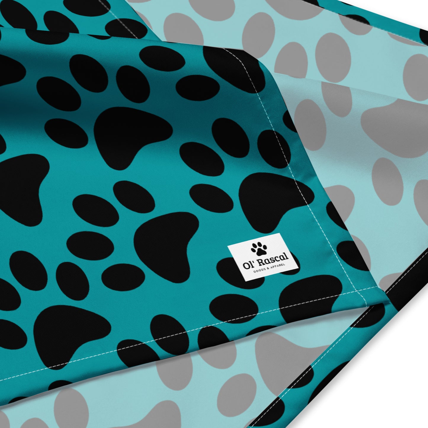 big paw All-over print pet bandana