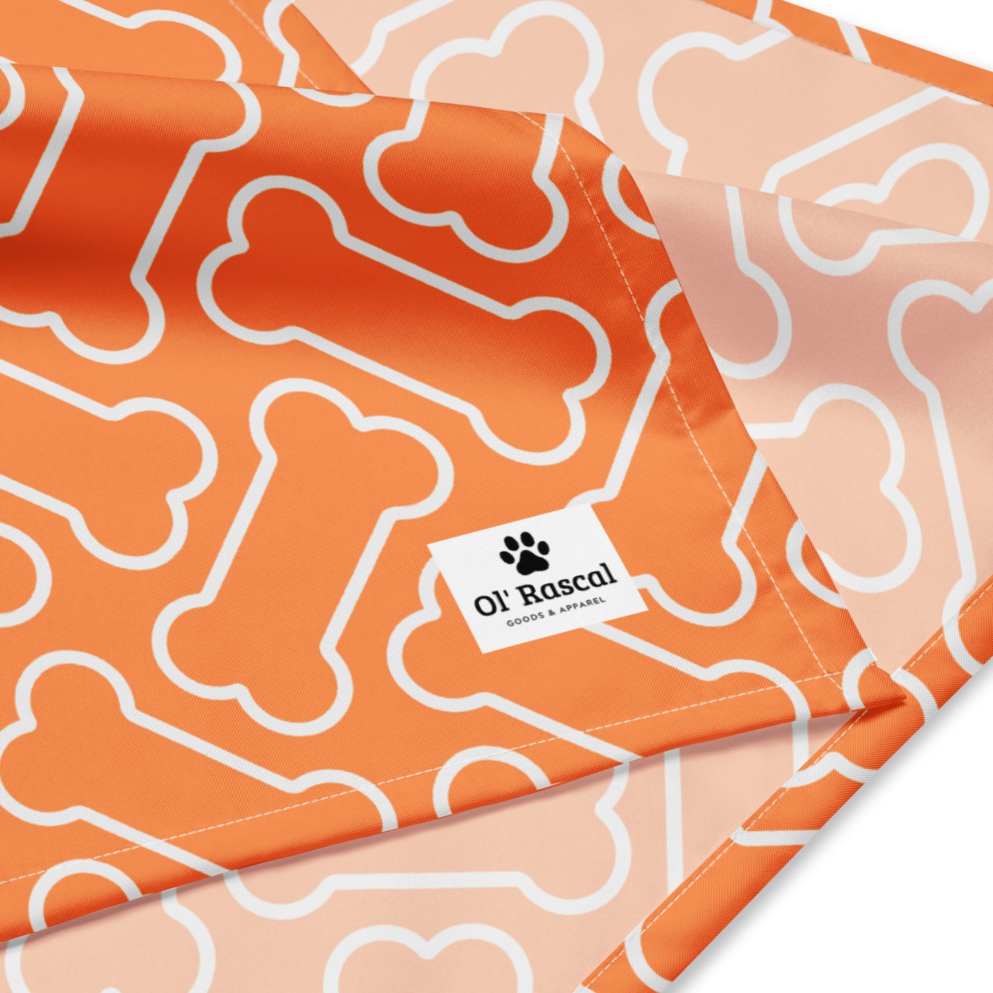 Bone All-over print Pet bandana