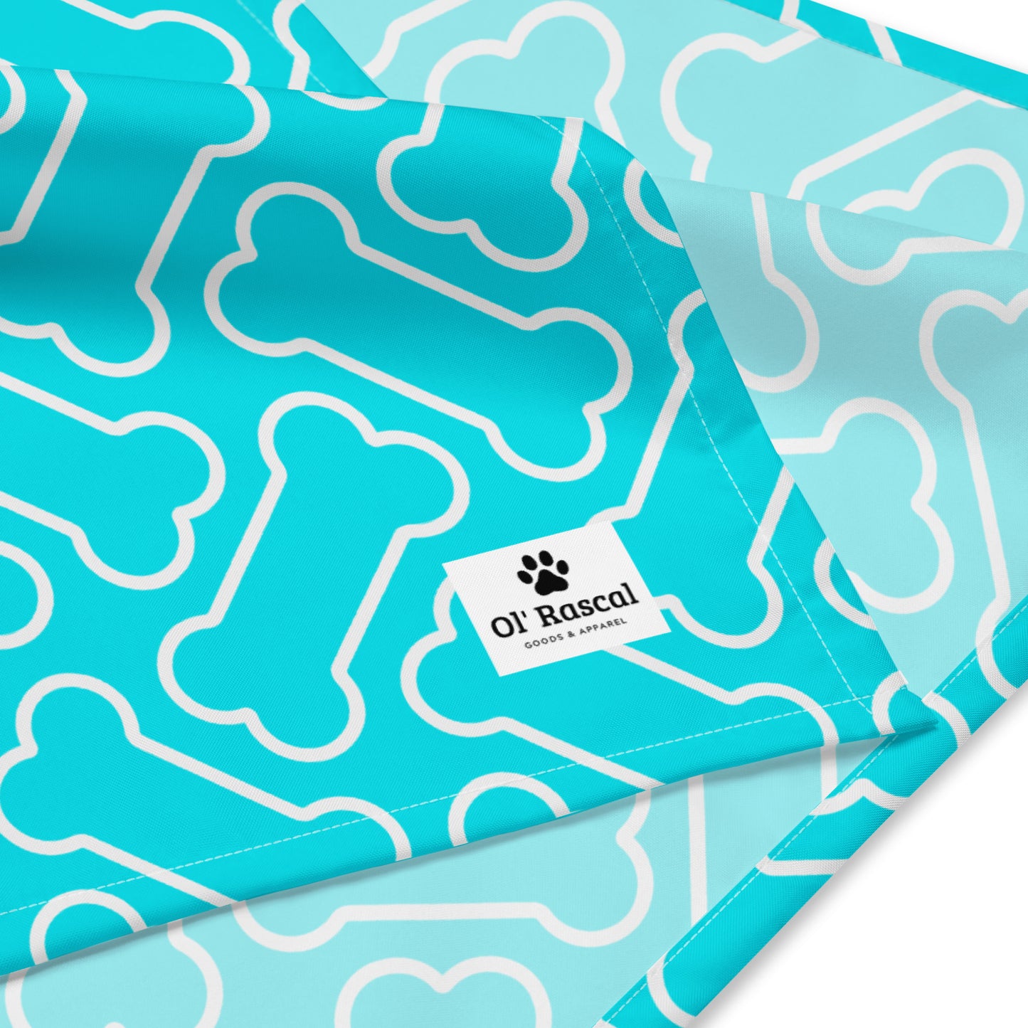 Bone All-over print Pet bandana