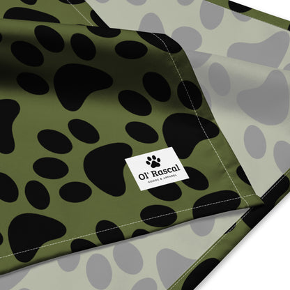 Big Paw All-over print Pet bandana