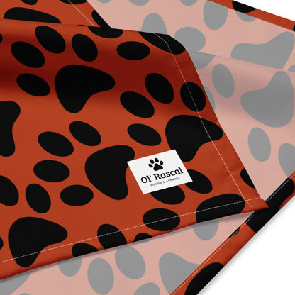 Big Paws All-over print Pet bandana