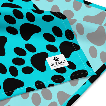 Big paws All-over print pet bandana