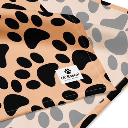 Big Paws All-over print pet bandana