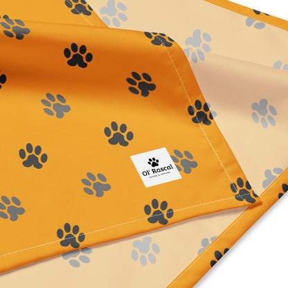 Small Paw All-over print bandana