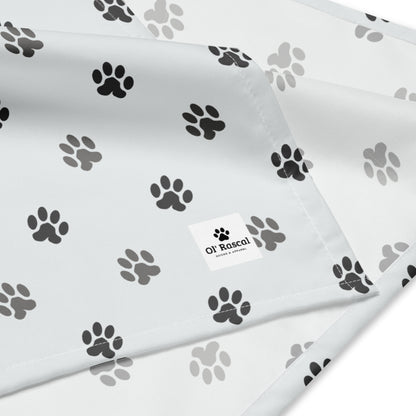 Small Paw All-over print bandana