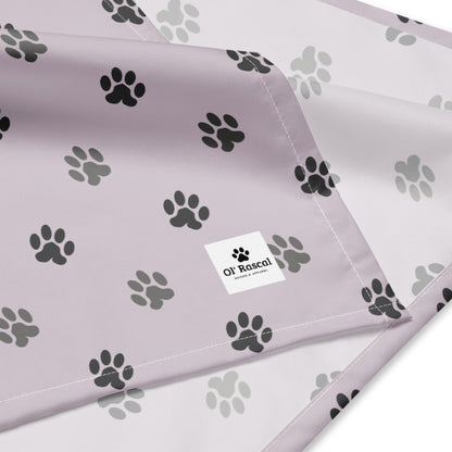 Small Paw All-over print bandana