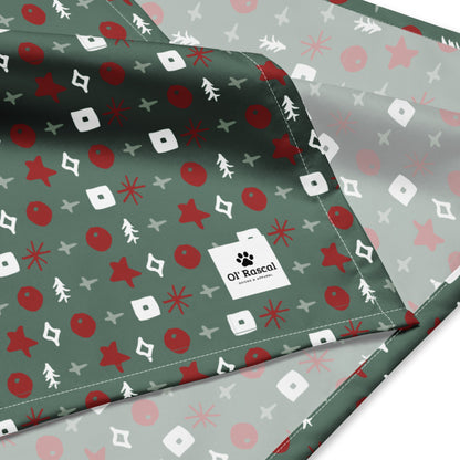 Holiday All-over print bandana