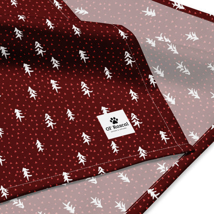 Holiday All-over print bandana