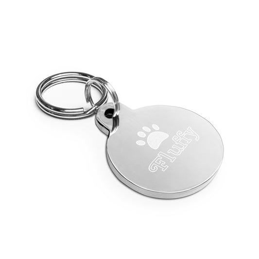 Customizable Engraved pet ID tag